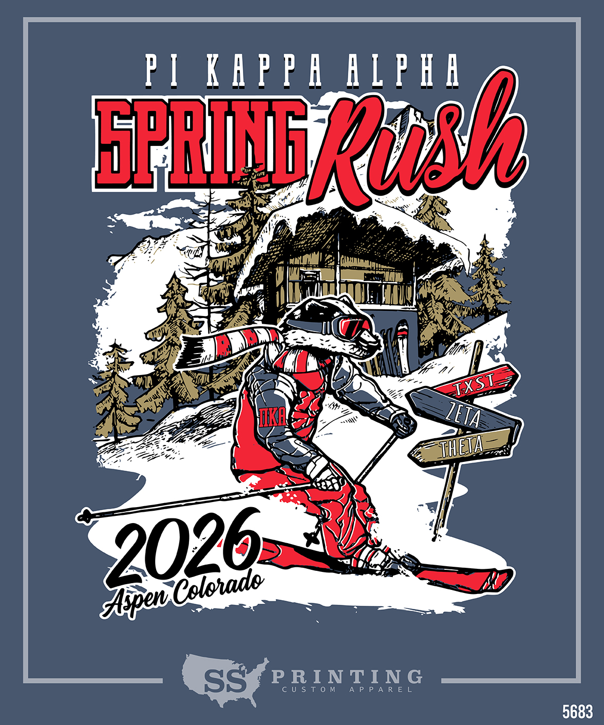 Spring Ski Bear