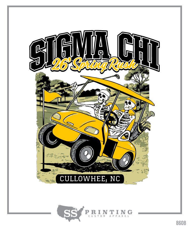 Skeleton Golf Cart Rush