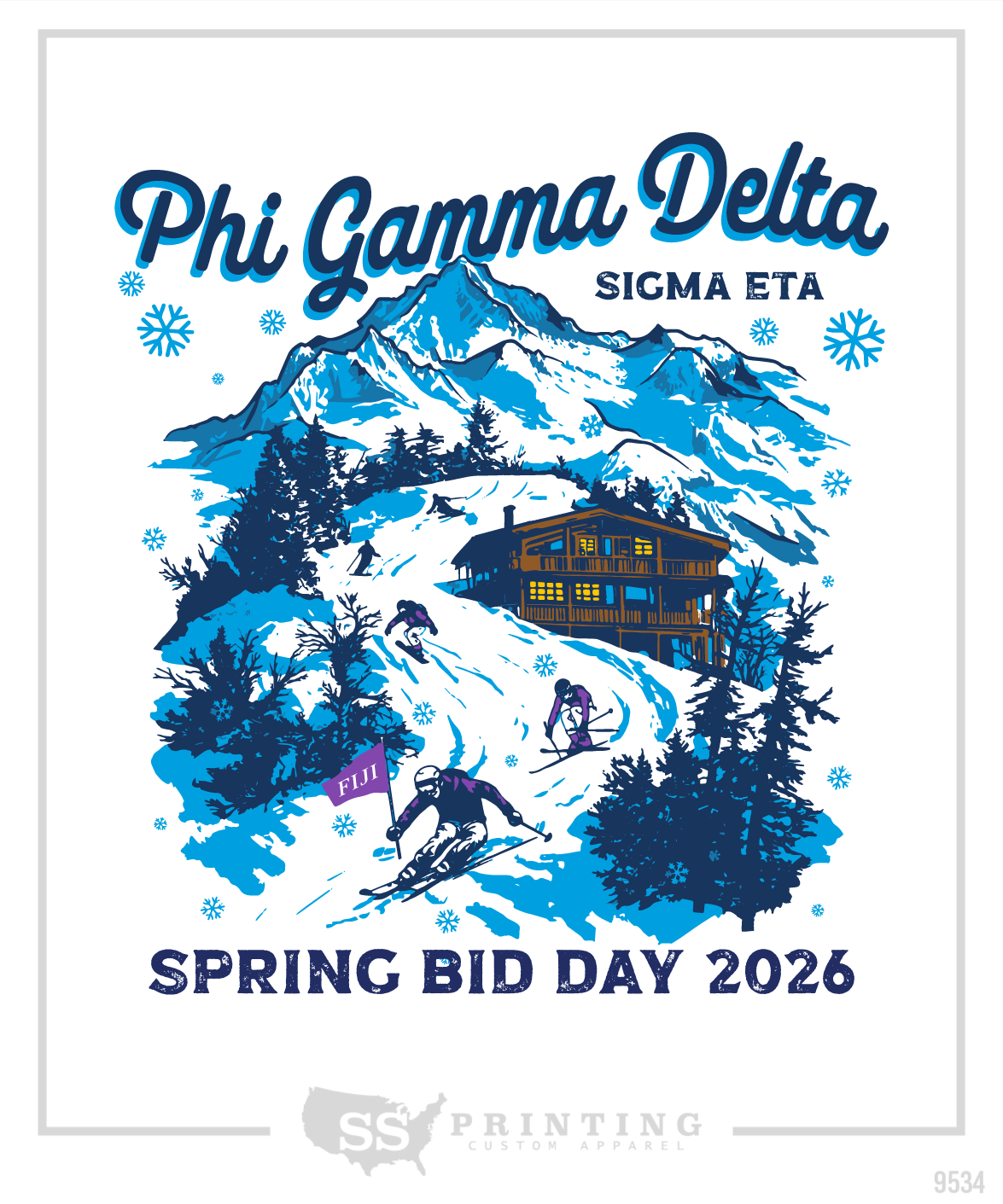 Snow Mountain Ski Rush